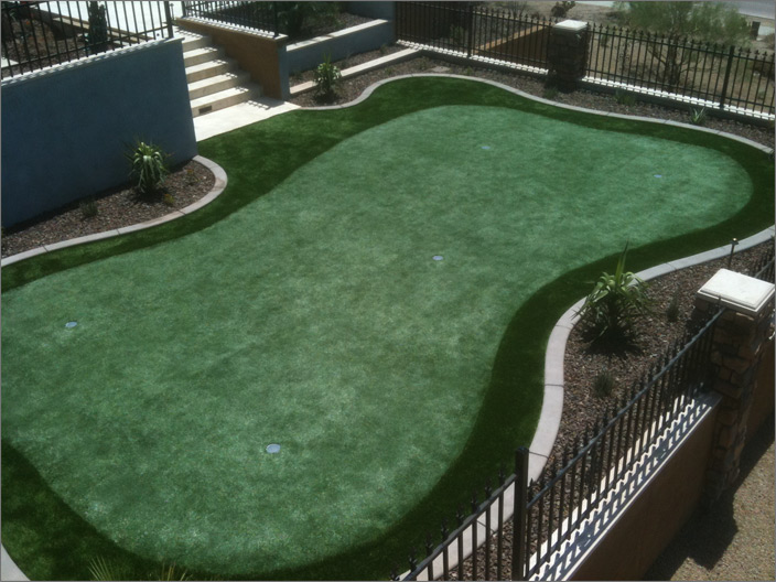 Overview Putting Green